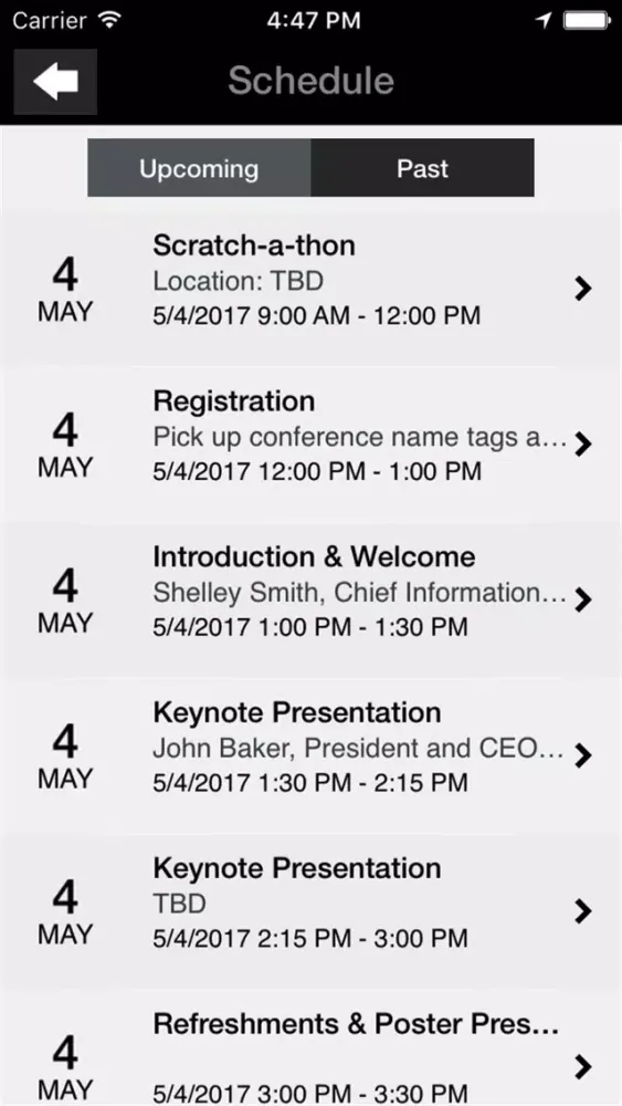 Memorial IT Conference 2017应用截图