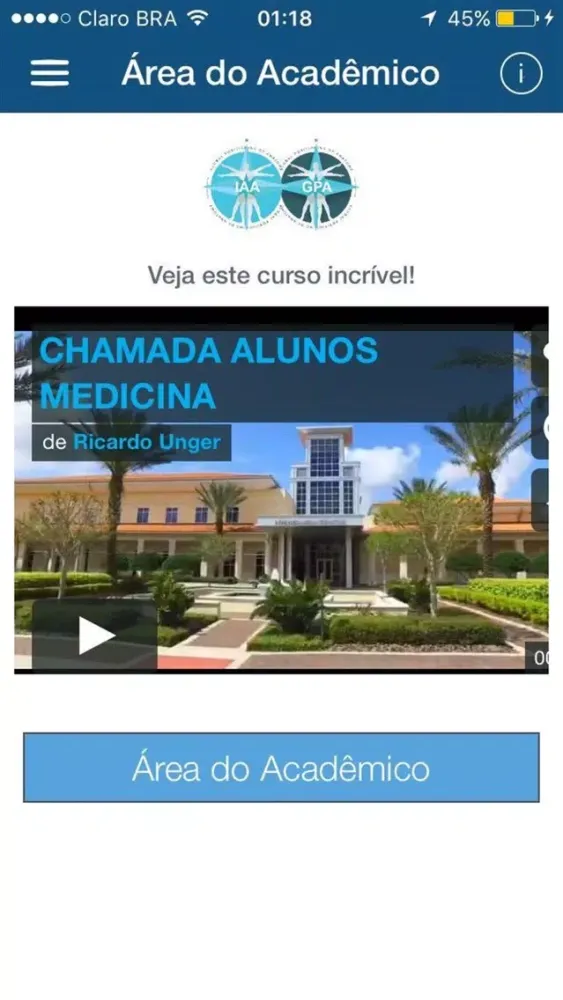 Capturas de tela do Anatomy GPS