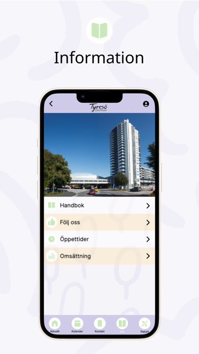 Tyresö intern-app स्क्रीनशॉट