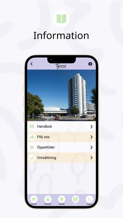 Tyresö intern-app स्क्रीनशॉट