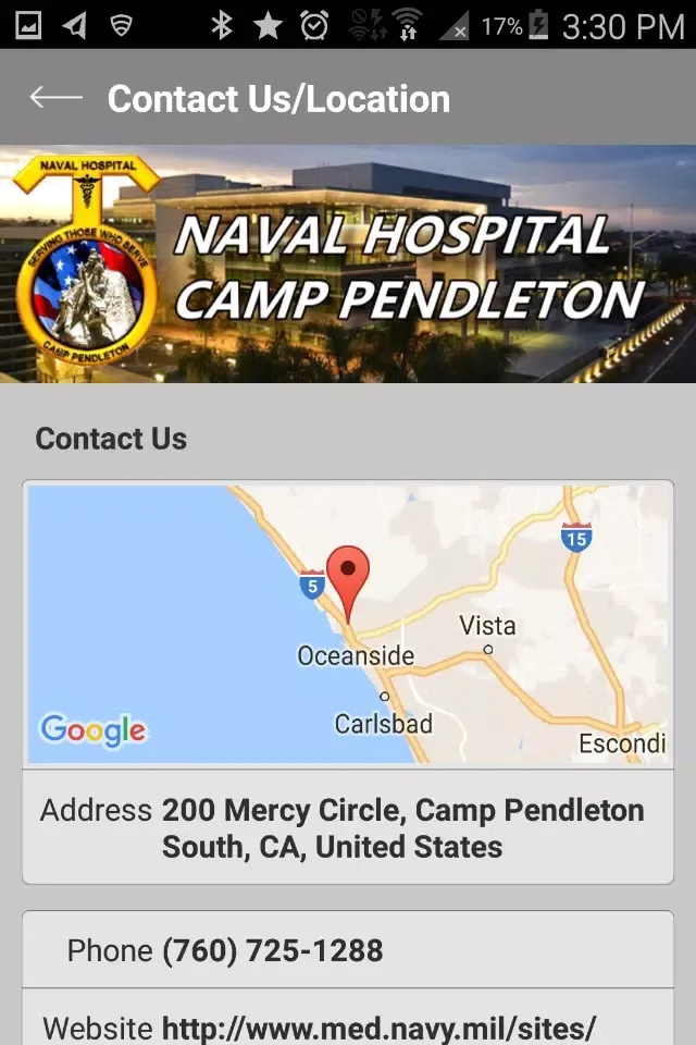 تصاویر Naval Hospital Camp Pendleton