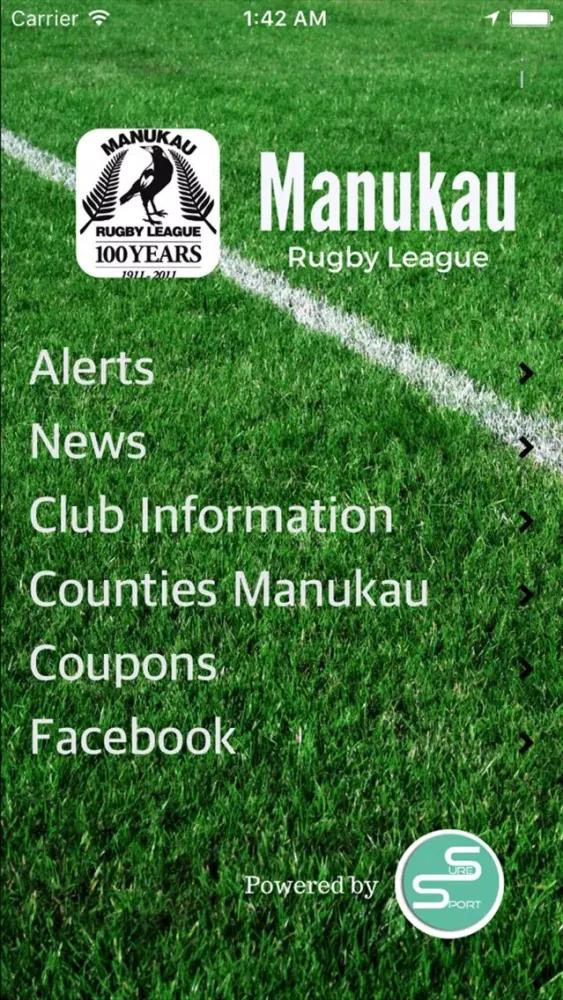 Captures d'écran de Manukau Rugby League