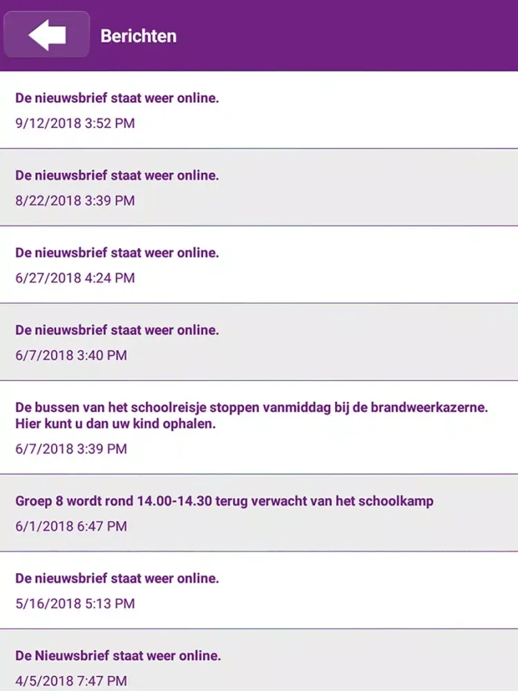 Zrzuty ekranu De Doelakkers iPad 