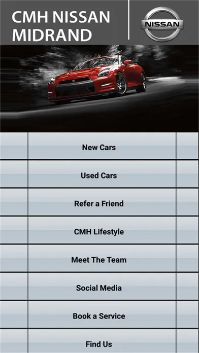 CMH Nissan Midrand应用截图
