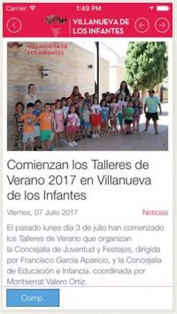 Villanueva de los Infantes 스크린샷
