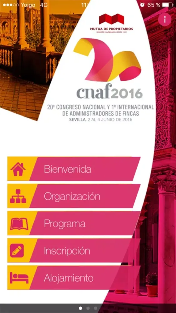 Capturas de pantalla de CNAF2016