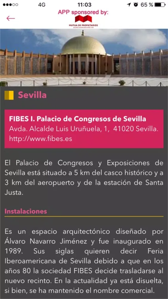 Capturas de pantalla de CNAF2016