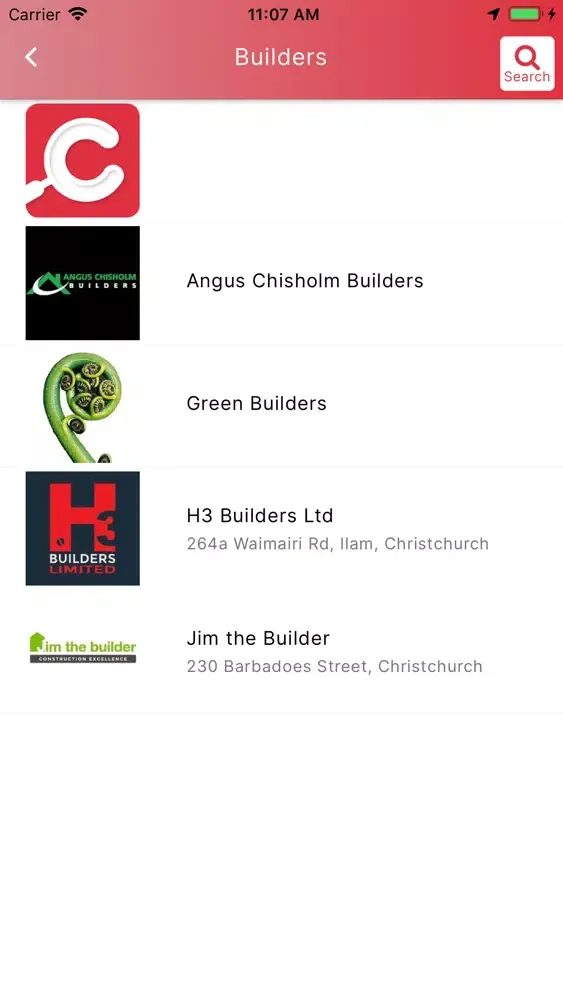 The Christchurch App سکرین شاٹس
