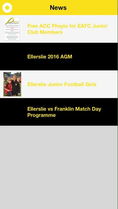 Ảnh chụp màn hình của Ellerslie AFC