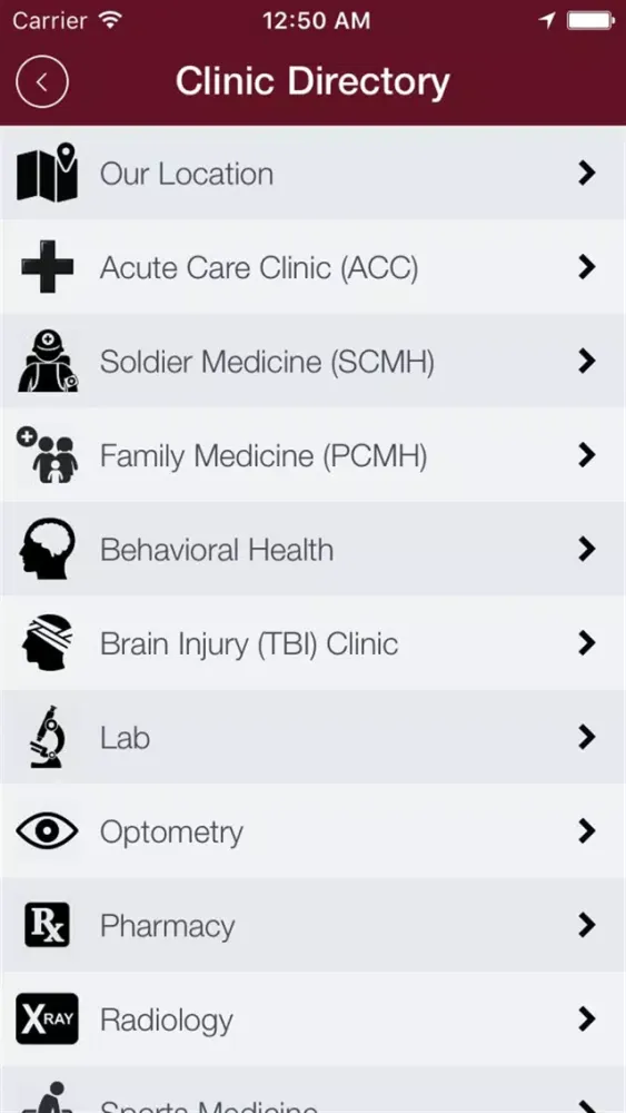 Desmond T. Doss Health Clinic应用截图