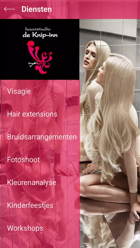 Haarstudio de Knip-inn Screenshots