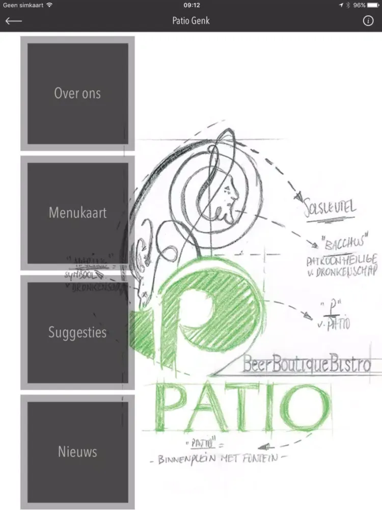 Patio Genk iPad  Screenshots
