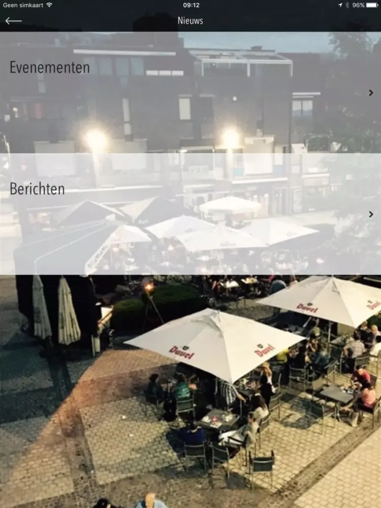 Patio Genk iPad  Screenshots
