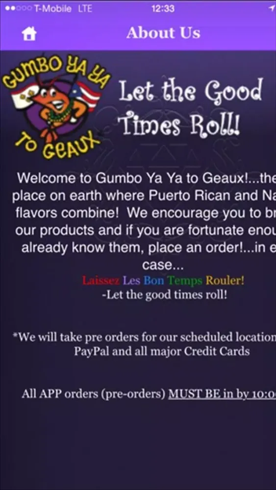 Gumbo Ya Ya to Geaux سکرین شاٹس