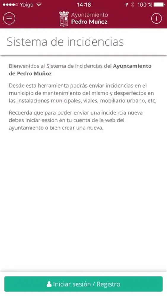 Ayuntamiento de Pedro Muñoz Ekran Görüntüleri