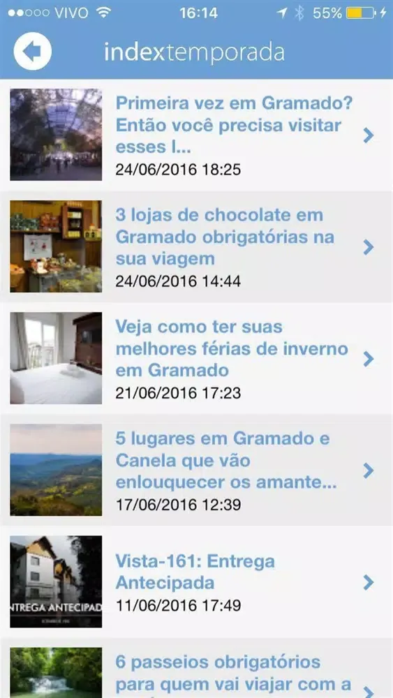 Скриншоты Index Temporada