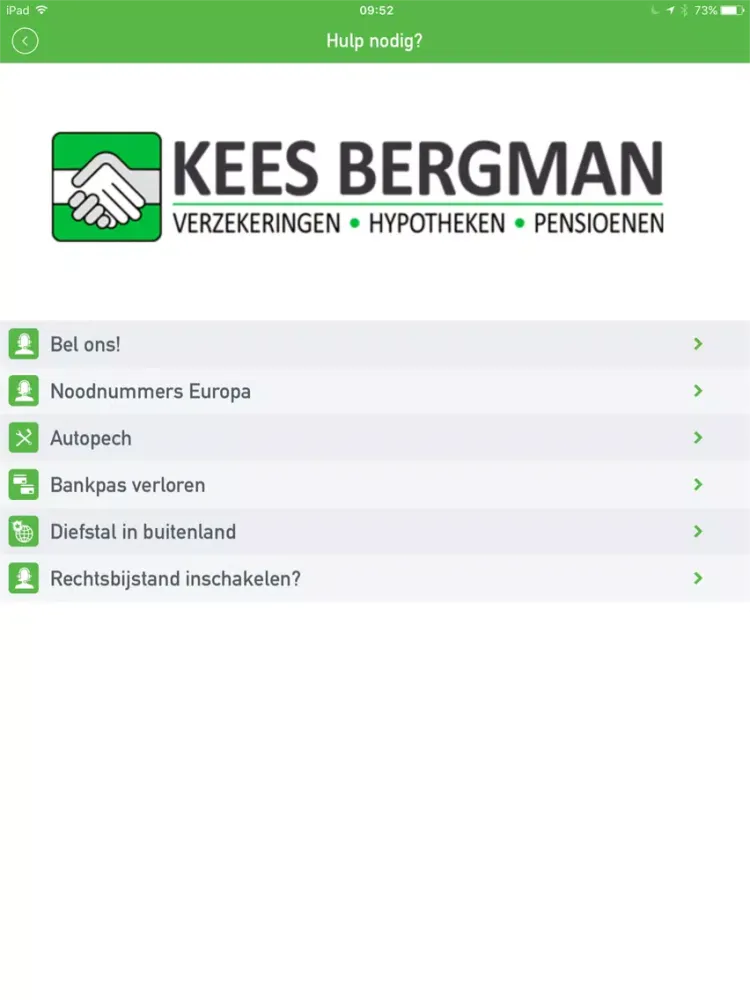 Kees Bergman iPad 应用截图