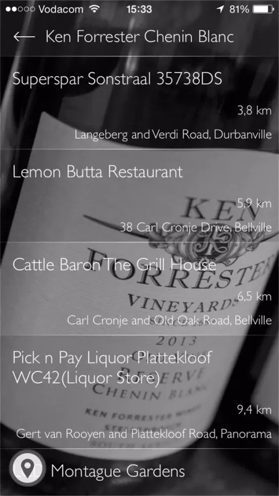 Capturas de pantalla de Ken Forrester Wines