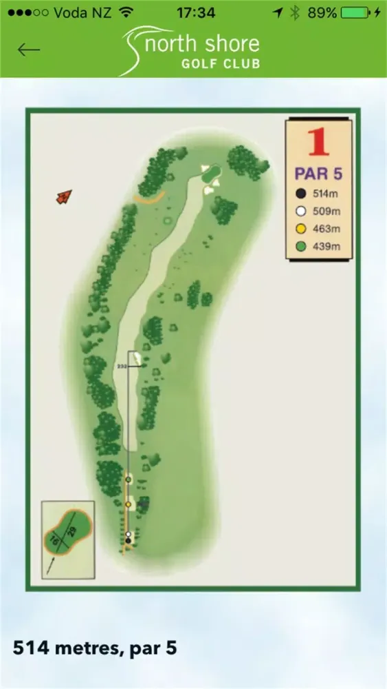 Ảnh chụp màn hình của North Shore Golf Club