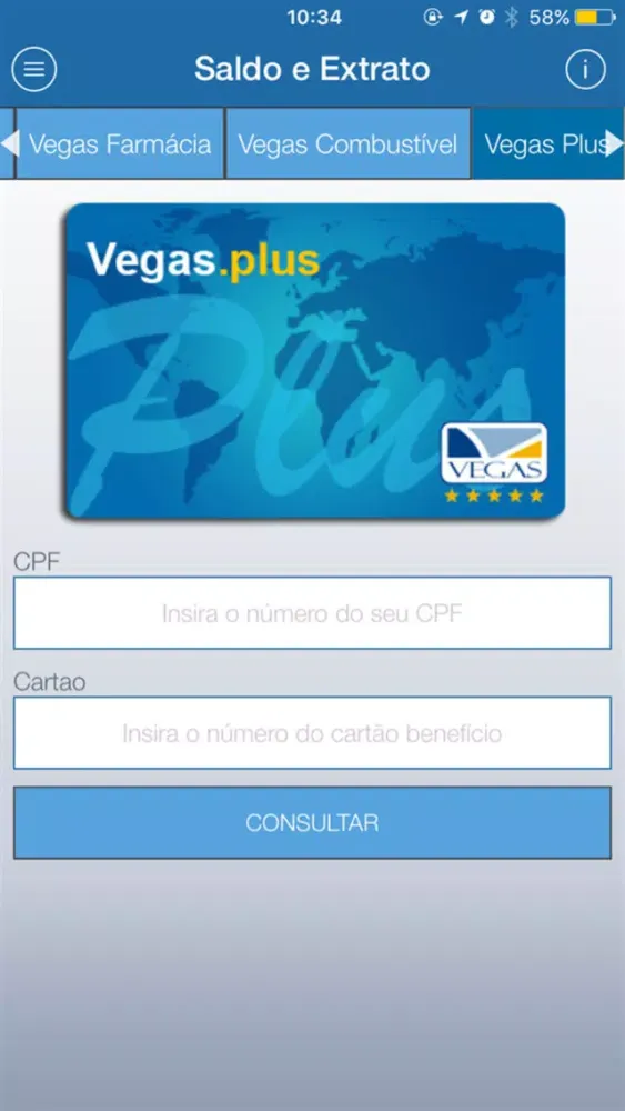 تصاویر Vegas Card do Brasil