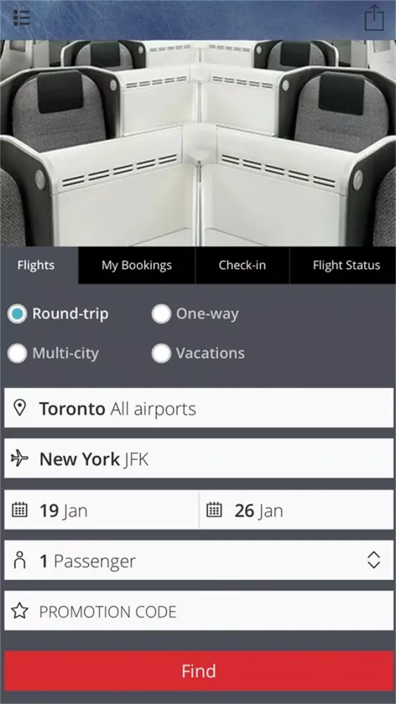 Cheap Flights Canada سکرین شاٹس