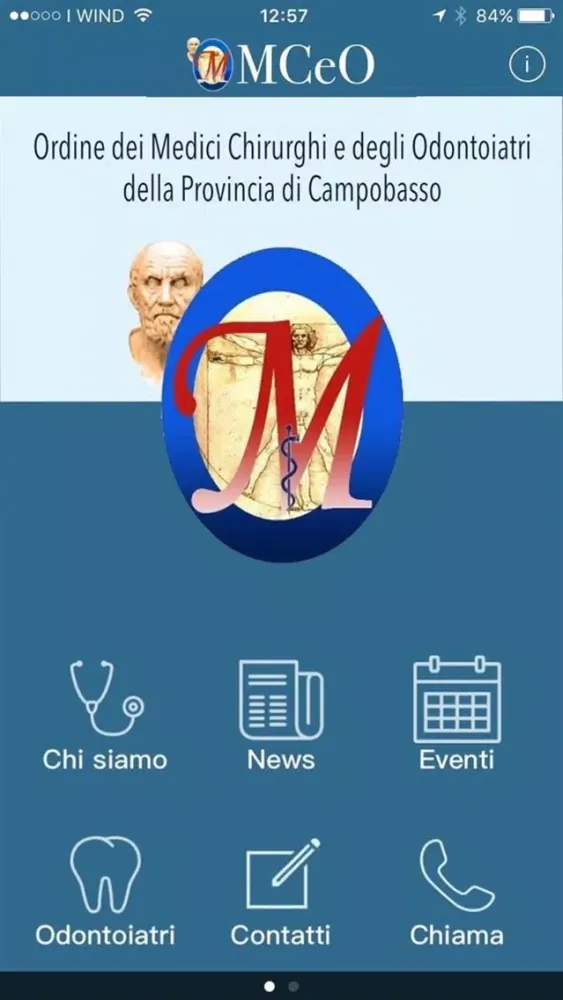 ภาพหน้าจอของ Ordine Medici Campobasso