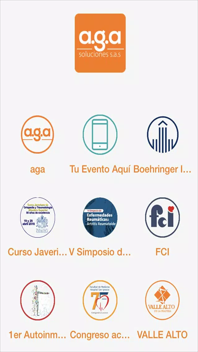 Capturas de tela do AGA SOLUCIONES APP