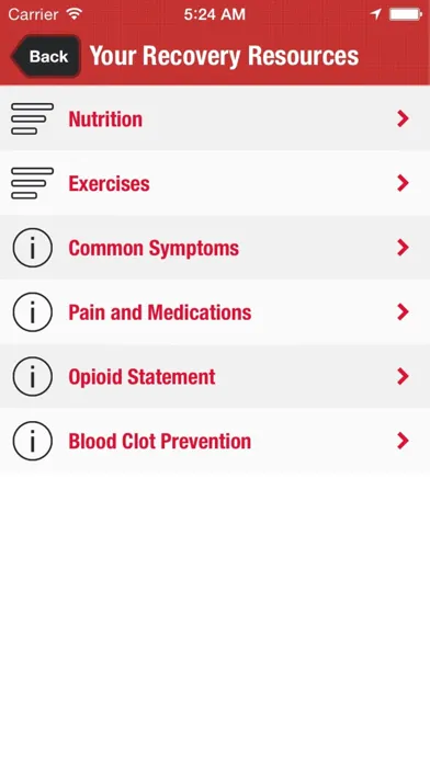 Capturas de pantalla de Trauma Recovery Services