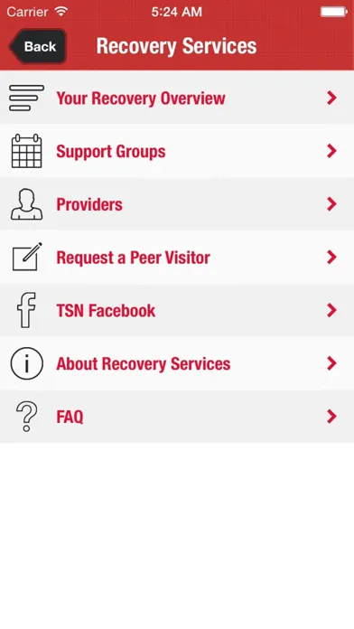 Capturas de pantalla de Trauma Recovery Services