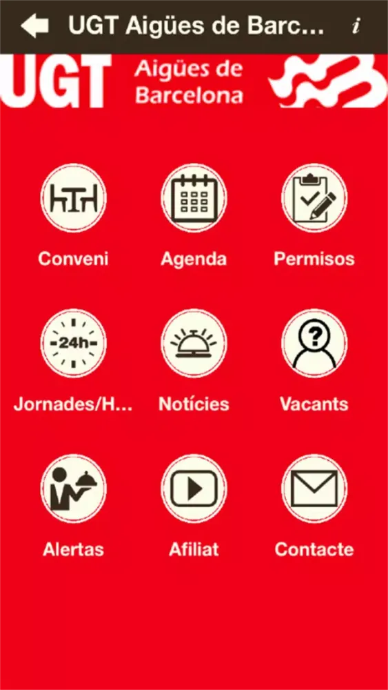 UGT Aigües de Barcelona 스크린샷