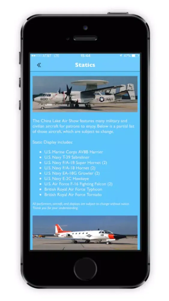 China Lake Air Show 2017 スクリーンショット