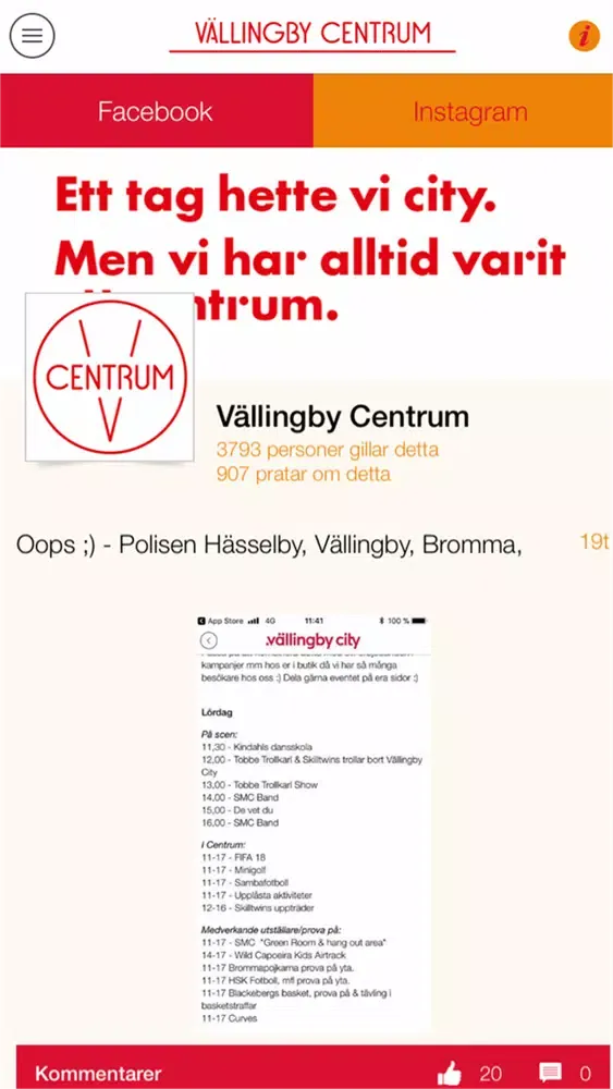 Zrzuty ekranu VC Intranet