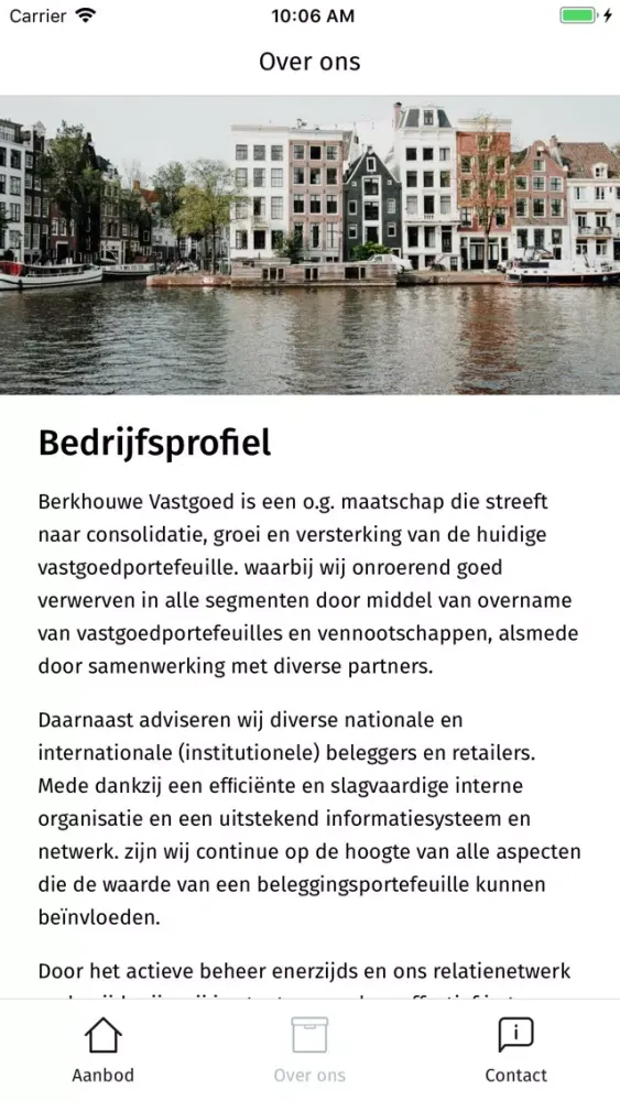 Berkhouwe Vastgoed Screenshots