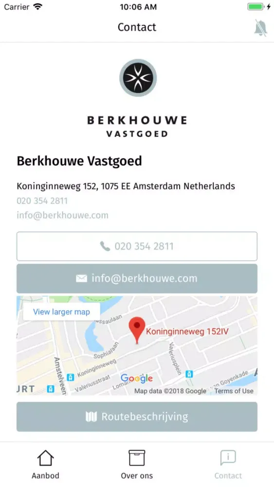 Berkhouwe Vastgoed Screenshots