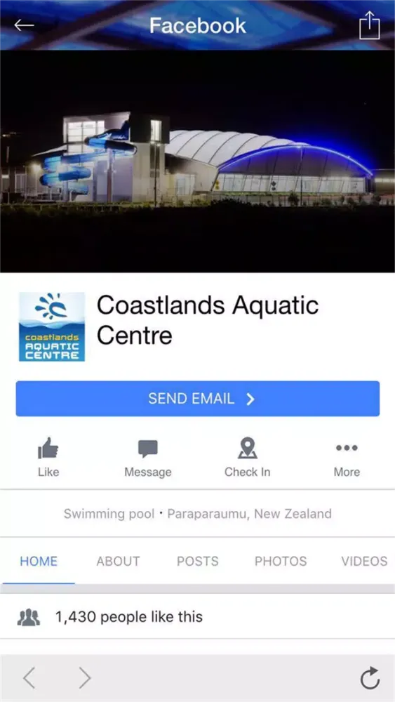 Coastlands Aquatic Centre Screenshots