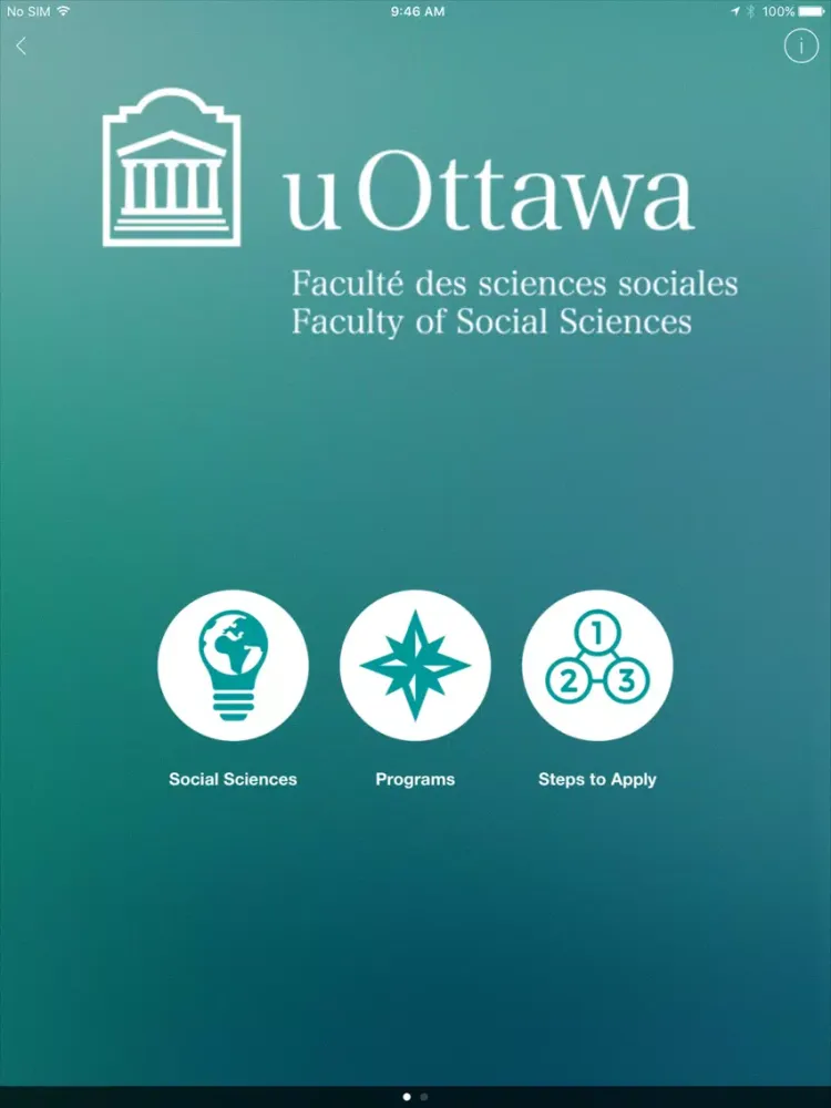 Скриншоты uOttawa Social Sciences iPad 