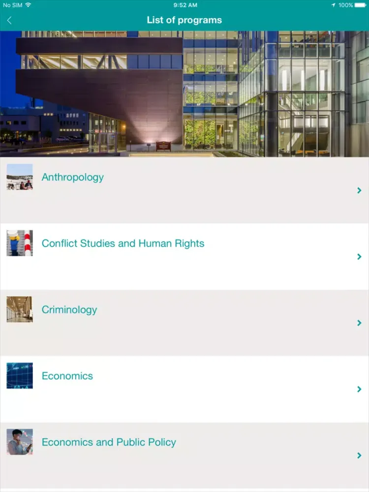 Скриншоты uOttawa Social Sciences iPad 