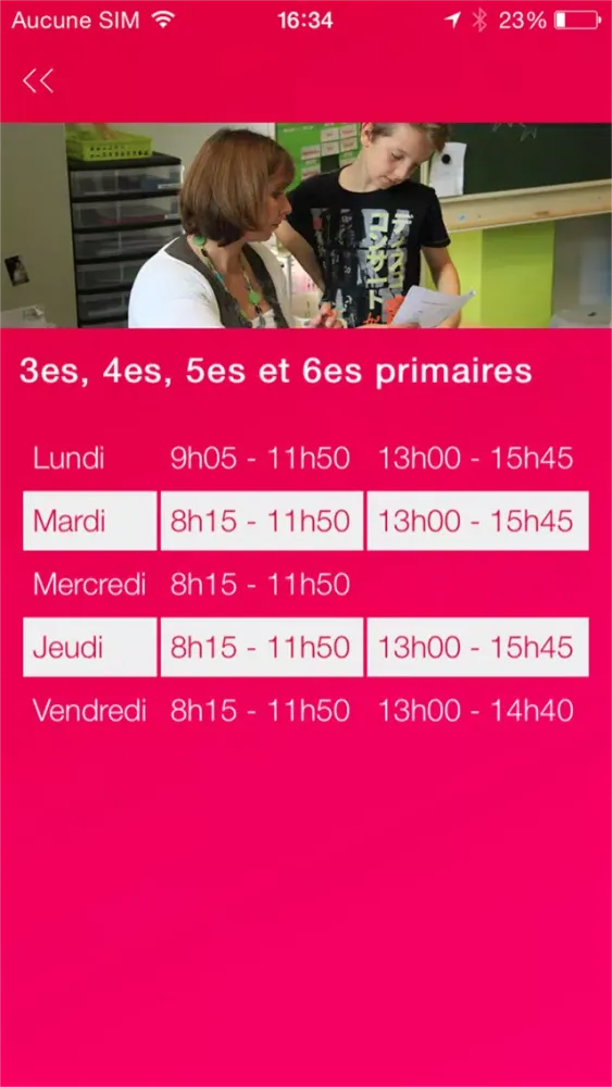 Capturas de pantalla de Collège Sainte-Marie