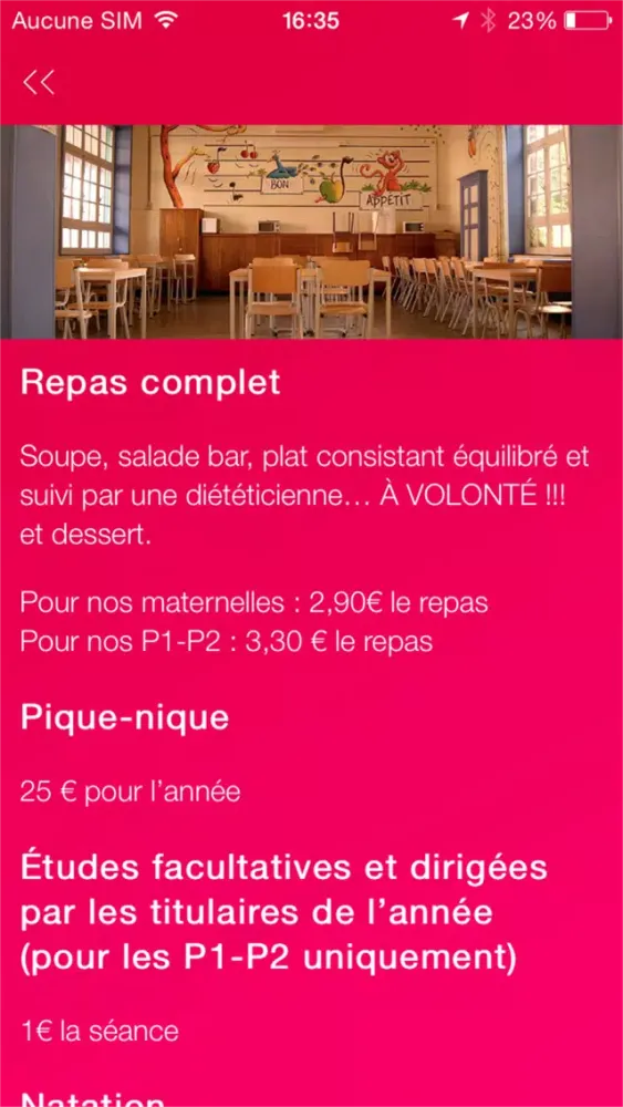 Capturas de pantalla de Collège Sainte-Marie