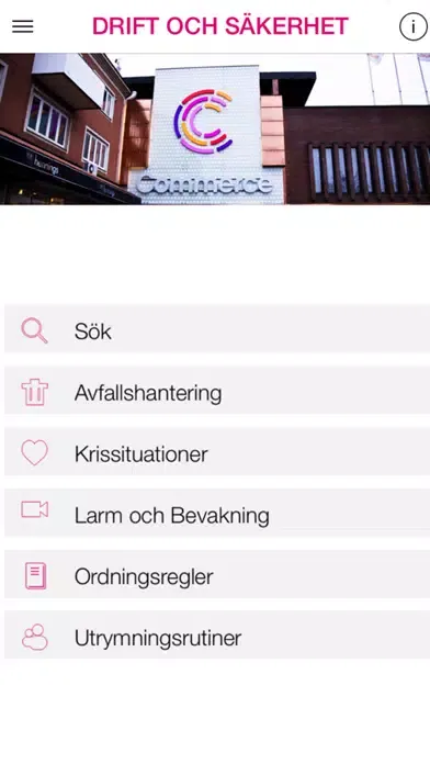 Capturas de tela do COMMERCE SKÖVDE