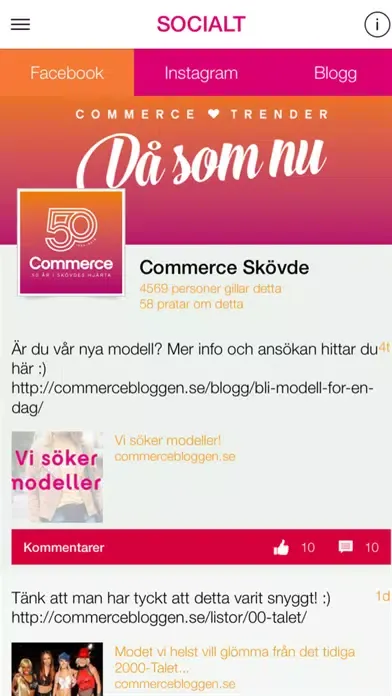 Capturas de tela do COMMERCE SKÖVDE