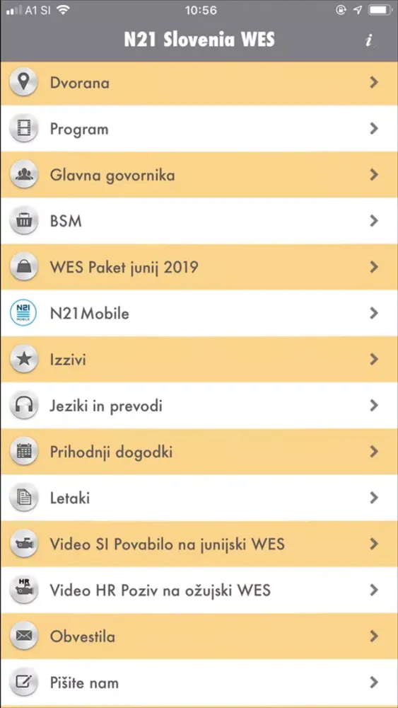 N21 Slovenia WES应用截图