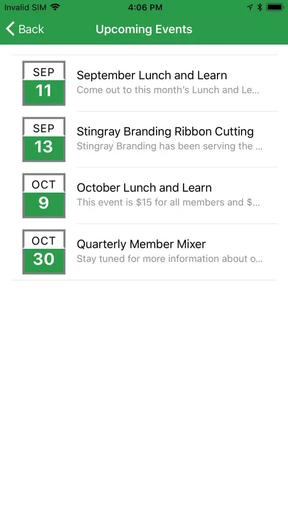 North Charleston Chamber سکرین شاٹس
