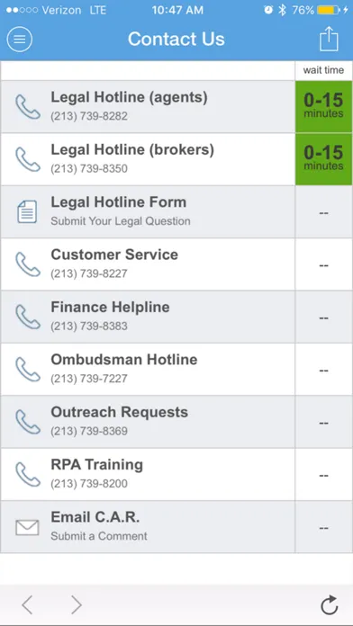 Legal Hotline應用截圖