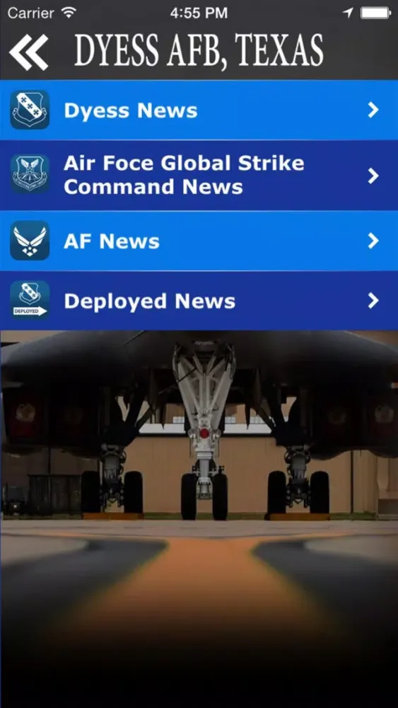 Captures d'écran de Team Dyess Mobile