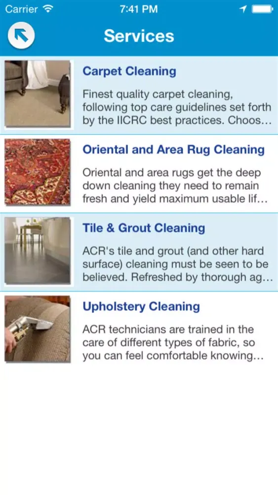 ACR Cleans سکرین شاٹس