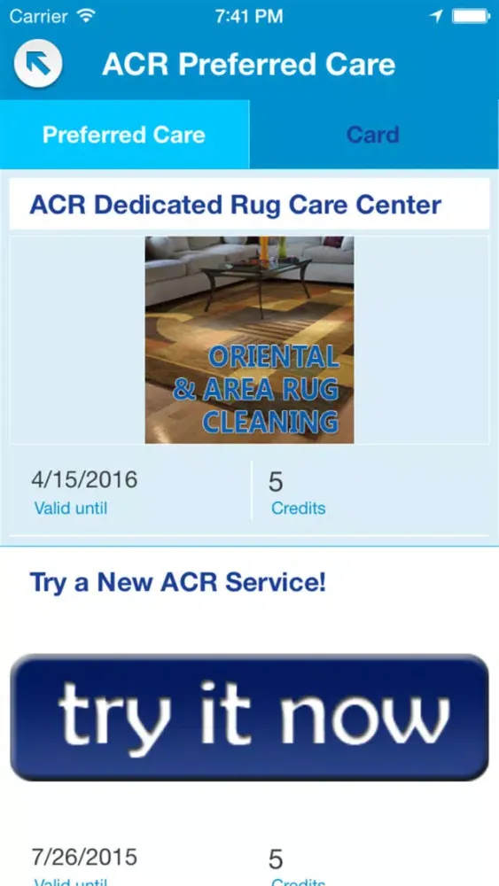 ACR Cleans سکرین شاٹس
