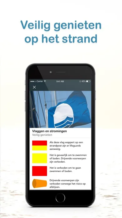 Capturas de pantalla de Strandveiligheid App