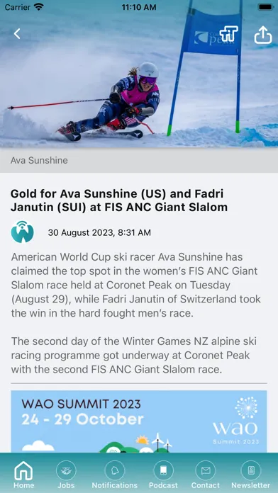 The Wanaka App Screenshots