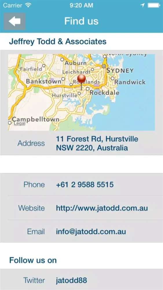 Jeffrey Todd & Associates Screenshots